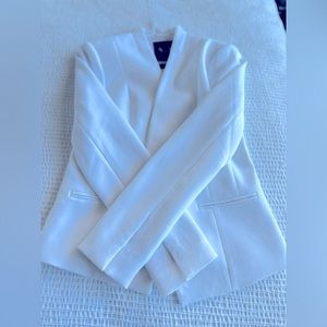 White blazer Armani exchange tuxedo style